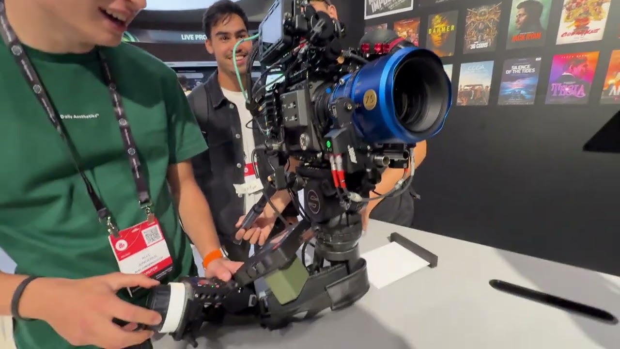 New Sony PXW Z100 at IBC 2025 in Amsterdam