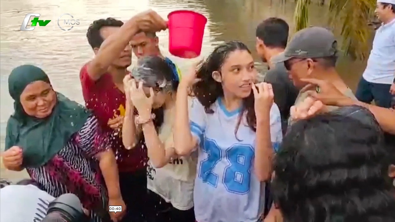 RATUSAN WARGA BABAKAN KERAMAS BERSAMA SAMBUT RAMADHAN