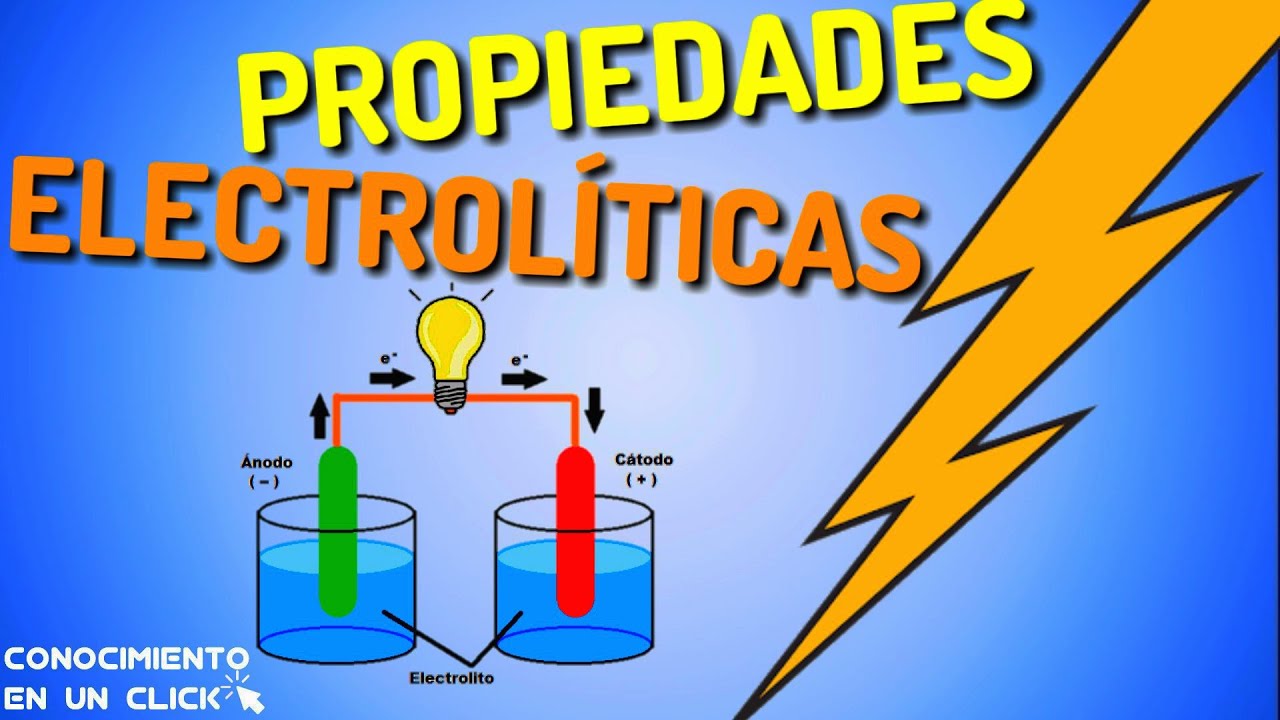 Propiedades electrol&iacute;ticas de las disoluciones acuosas [Electr&oacute;lito y NO Electr&oacute;lito]
