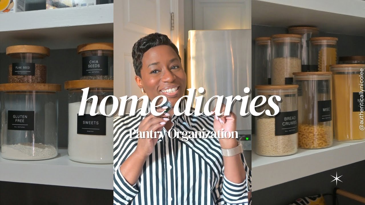 Home Diaries | Beautiful & Functional Pantry Organization Ideas