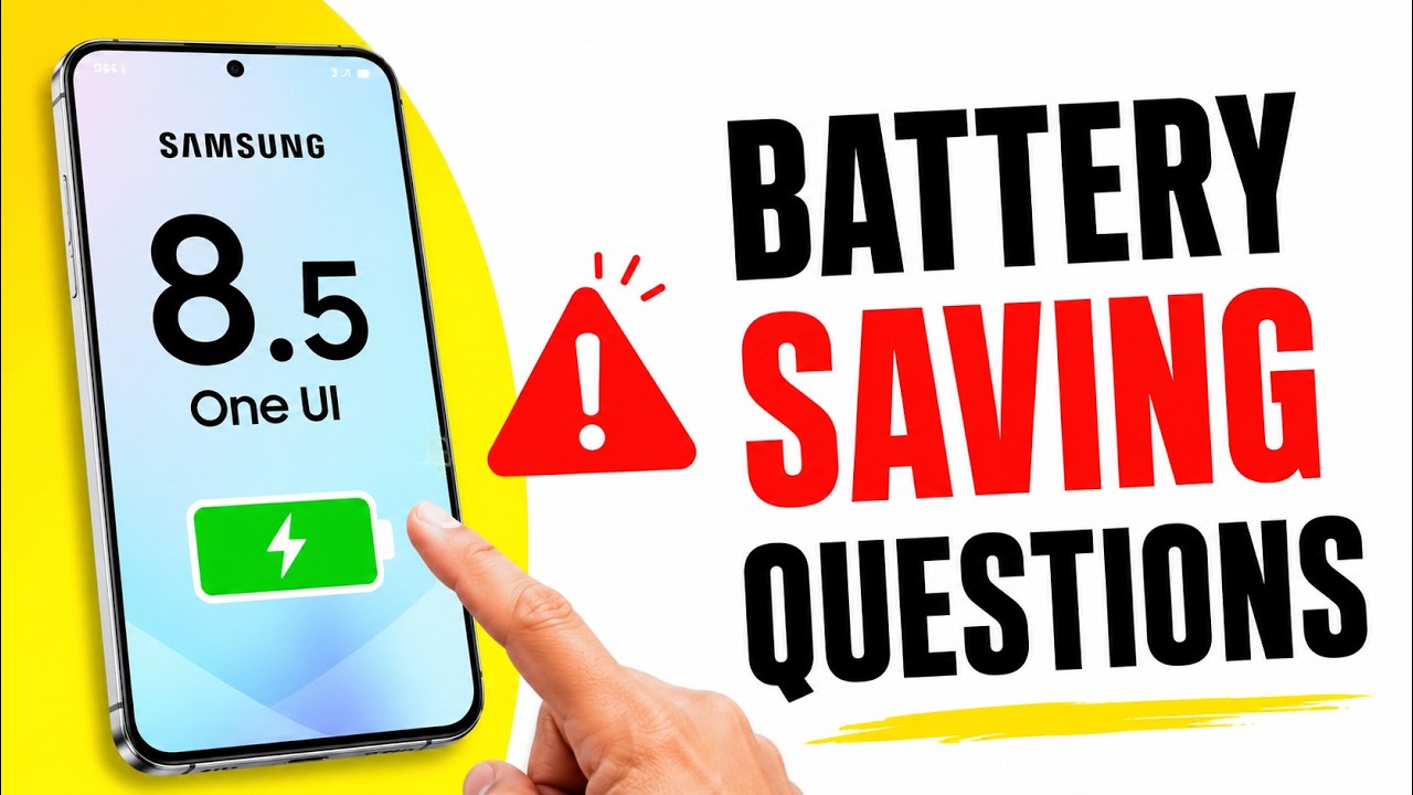 Экономия заряда в Samsung One UI 8.5 &mdash; ответы на самые важные вопросы пользователей!