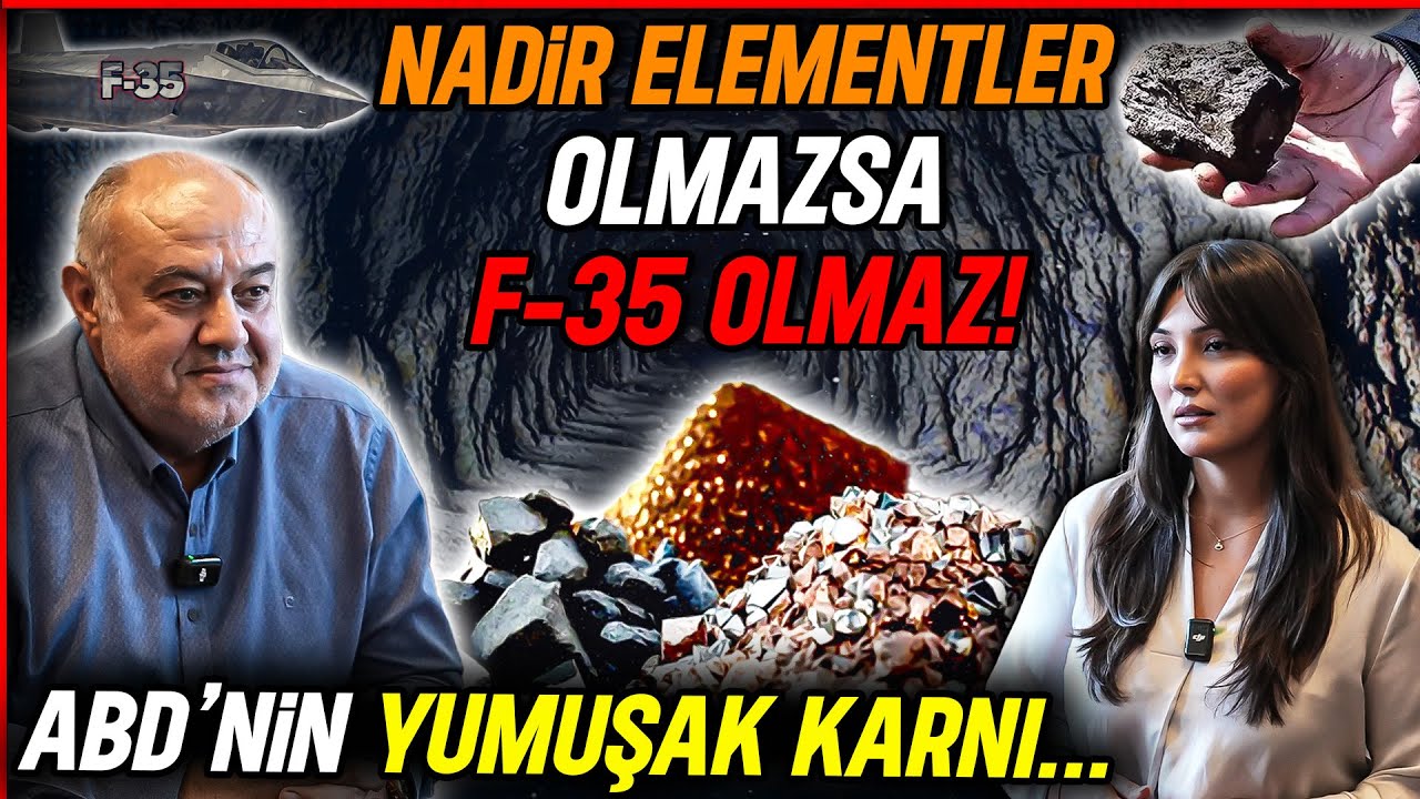 Nadir Toprak Elementleri olmadan ABD F-35 Üretemez! Savunma Sanayinde Kritik Güç!