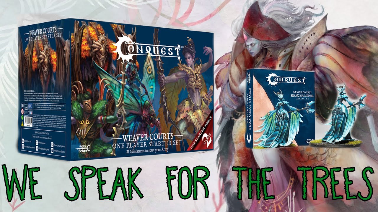 The Courts of Nature Rise! Conquest - Weaver Courts Starter Set