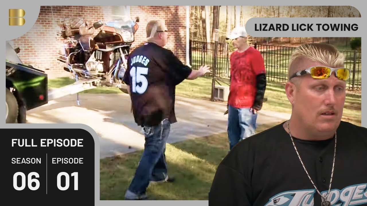 Knife Threats During Motorcycle Repo | Lizard Lick Towing | Reality TV