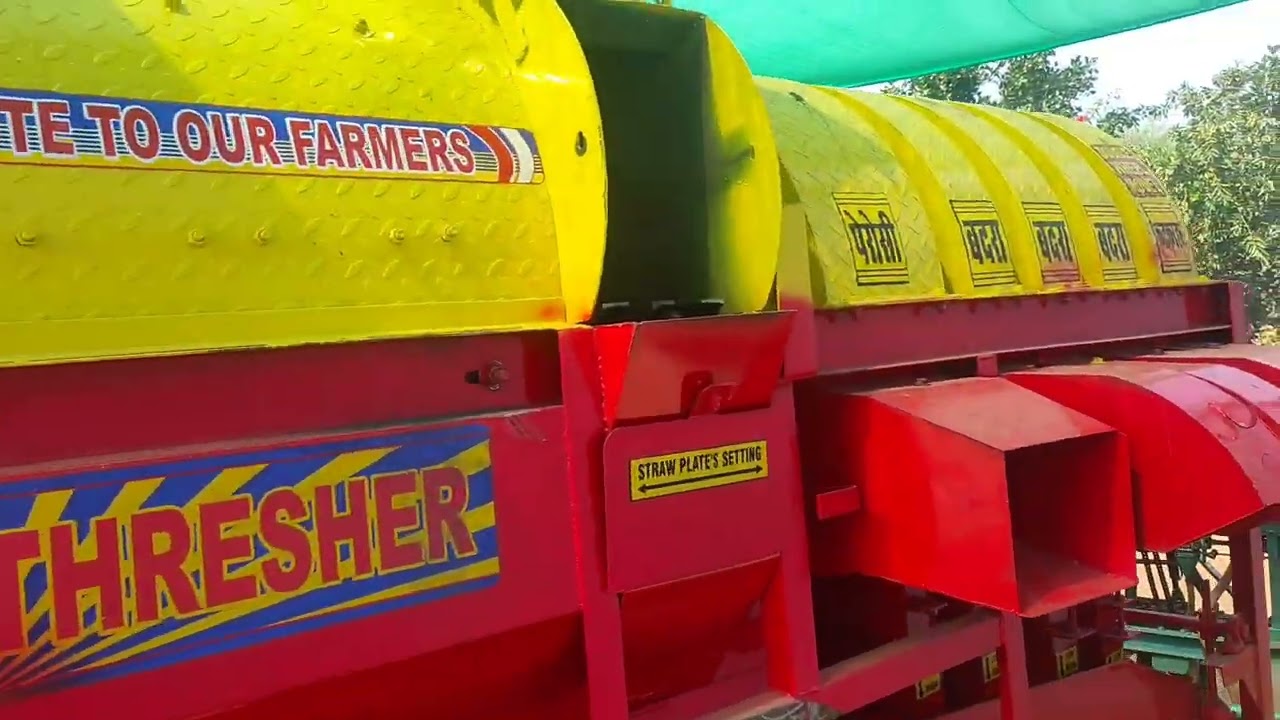 vardhman multucrop thresser hapad + supa model