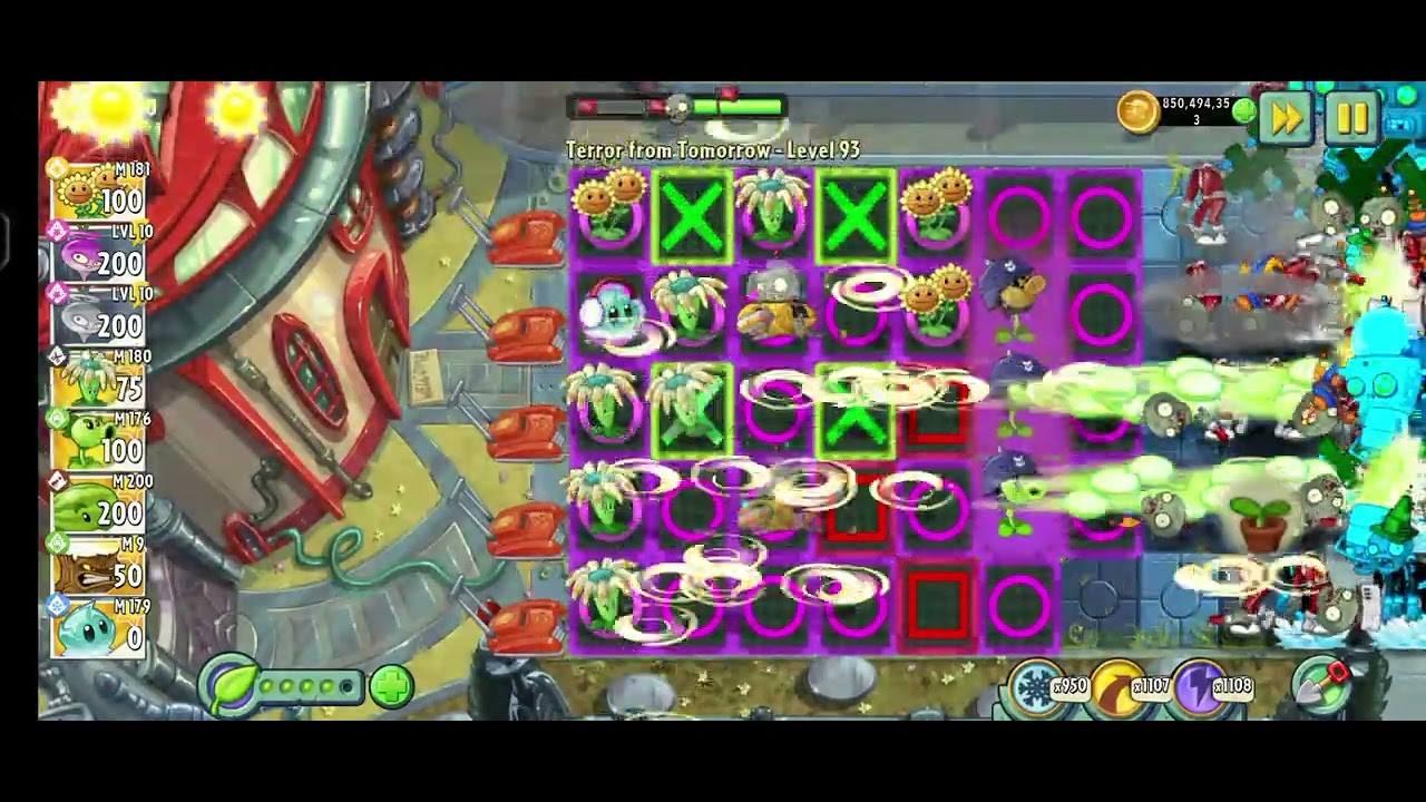 Pvz 2 Terror From Tomorrow lvl 93