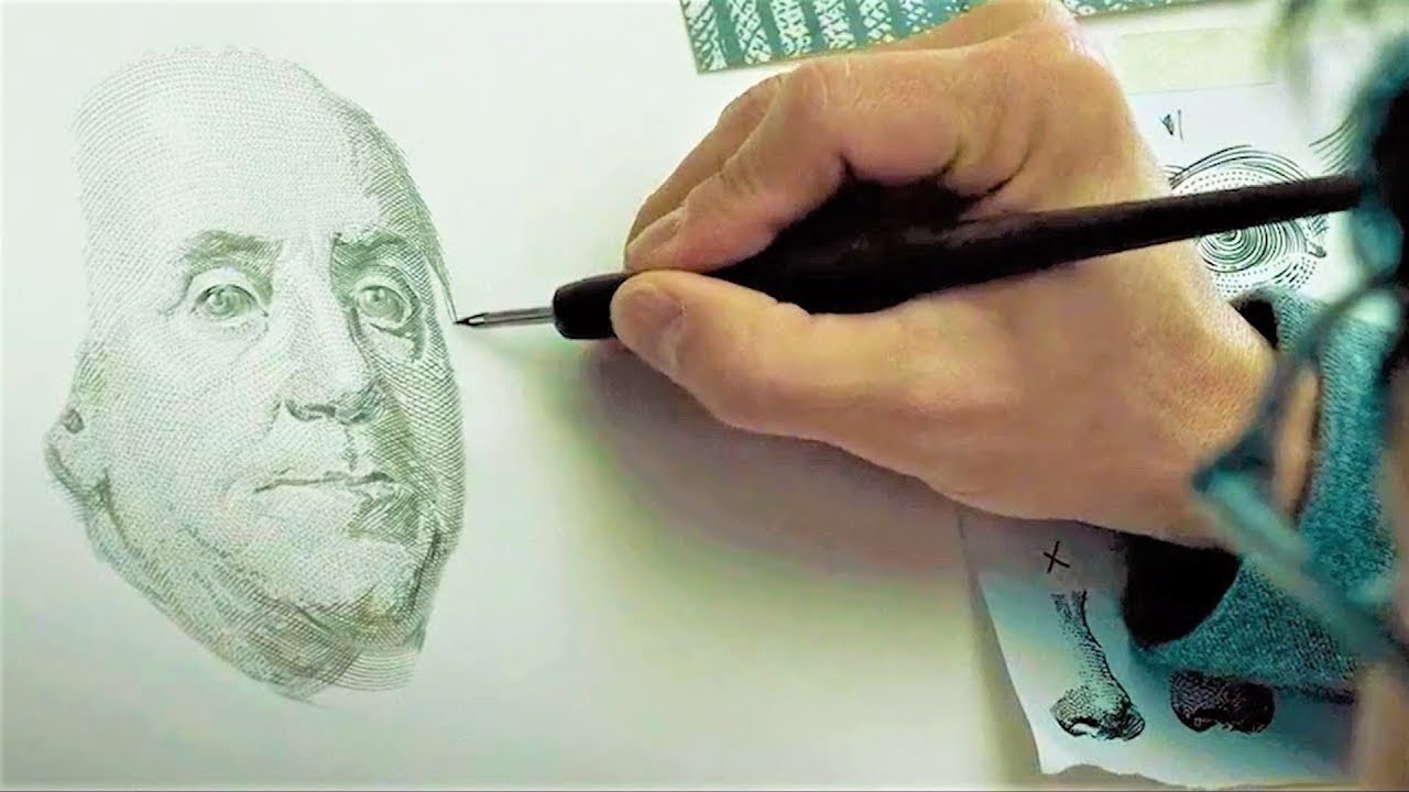 رسام ذكي جدا بيستغل موهبته و بيرسم فلوس حقيقية بيقدر يخدع بيها اي حد و محدش بيقدر يكشفه