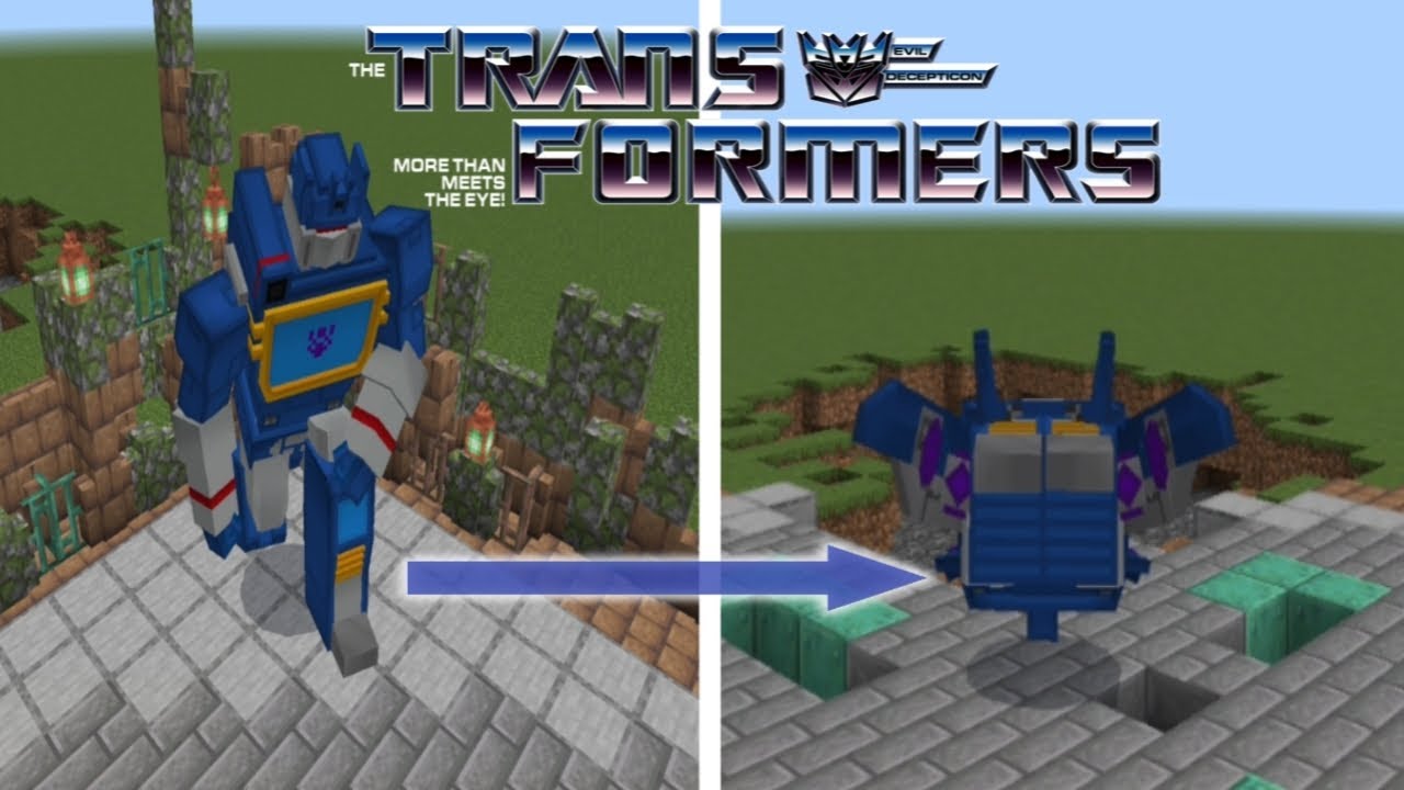 I Found Excellent Transformers Addon | Project Cybertron | Mod/Addon For MCPE/Bedrock 1.21