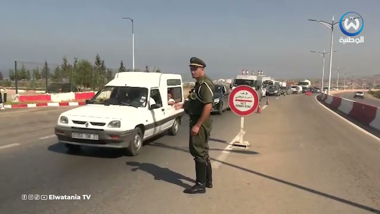 حملة تحسيسية من تنظيم  الدرك الوطني بمستغانم تحت شعار 