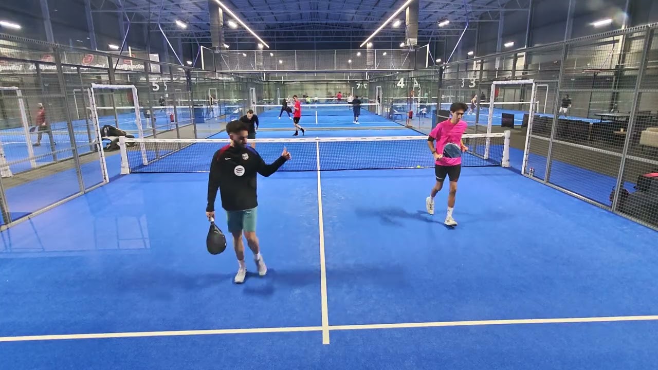 Partido de pádel con Migue pisha