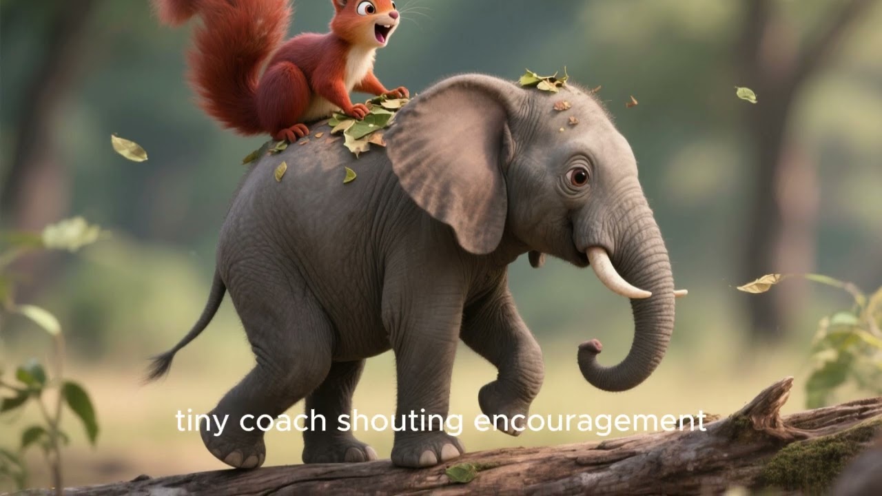 Kiki & Bobo: The Squirrel and the Baby Elephant 🐿️🐘 | Funny Animal Adventure