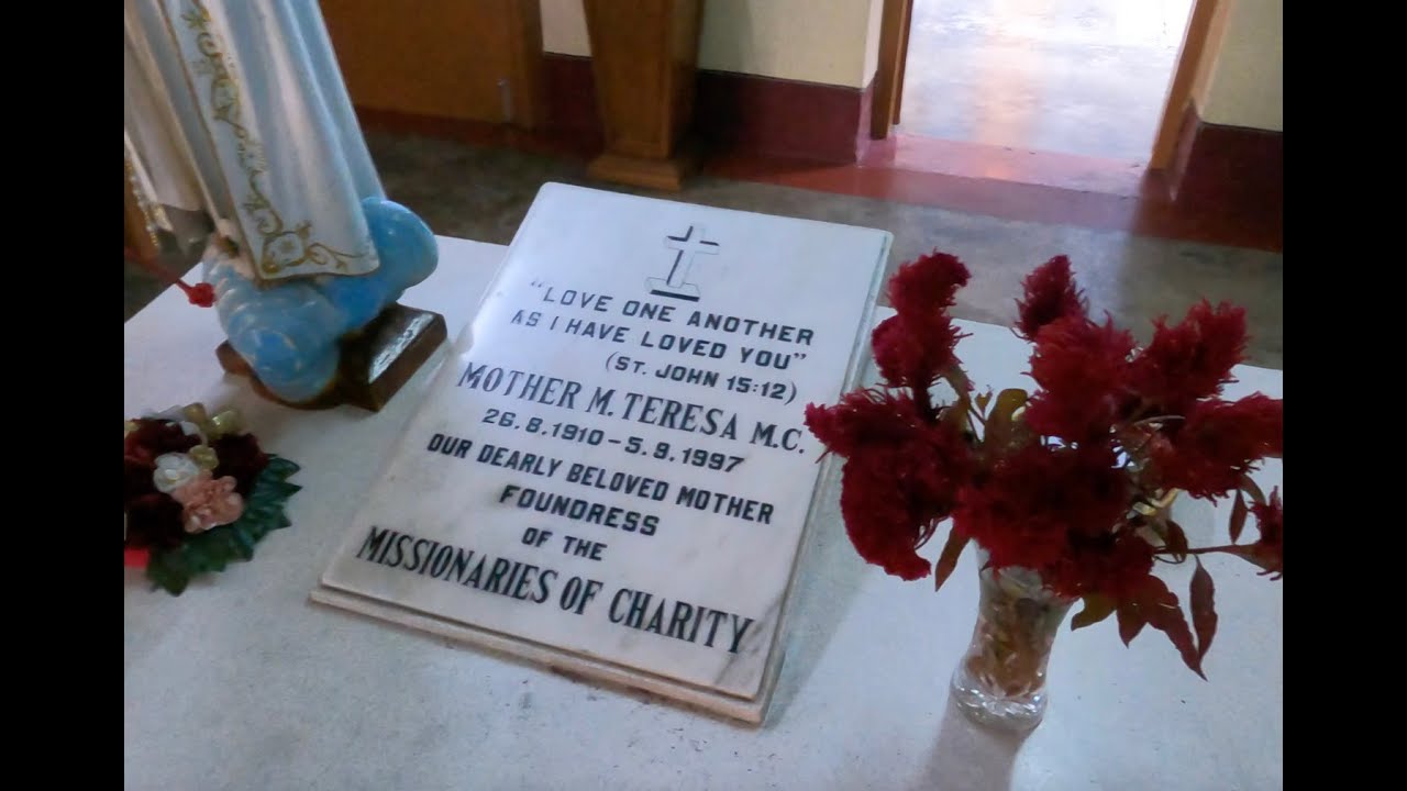 Mother Teresa tomb 4K