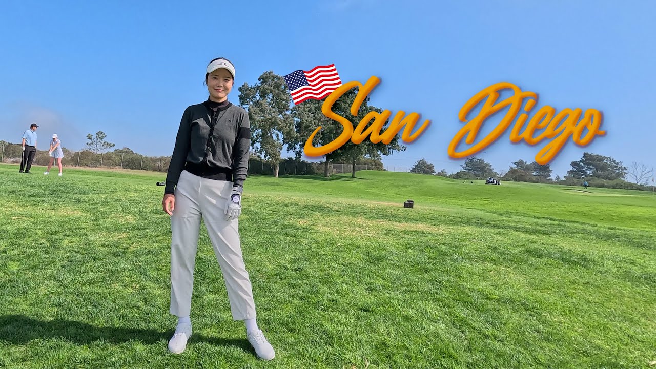 VLOG_ 골프치러 샌디에이고 갔다⛳️ | Hilton 호텔 | 미국10대 골프장 토리파인즈 | 80대 친 골린이