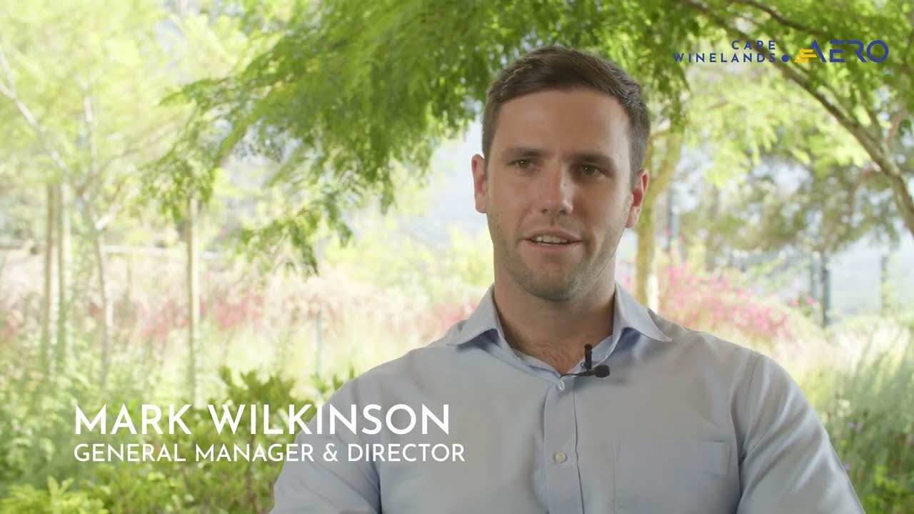 Meet Mark Wilkinson, the Executive Director, and General Manager for the Cape Winelands Airport
