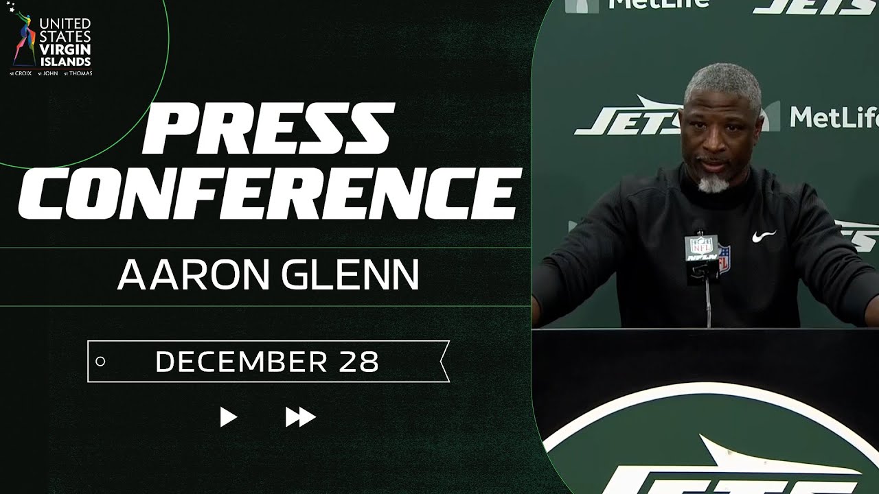Aaron Glenn Postgame Press Conference (12/28) | New York Jets vs. New England Patriots | Week 17