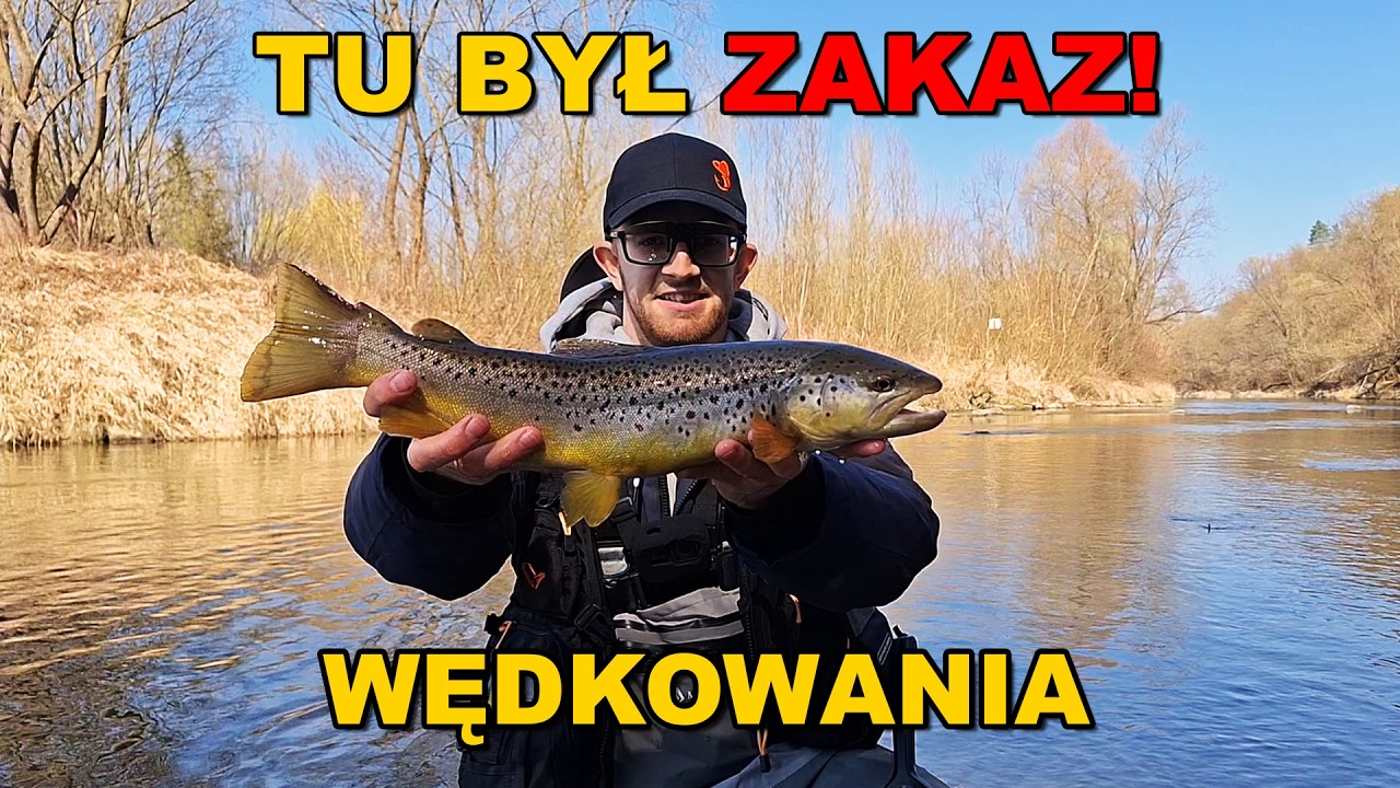 Łowię TAM, Gdzie Przez LATA NIE WOLNO Było🚫❗ Rzeka Ropa w Gorlicach i Piękne Pstrągi na Spinning