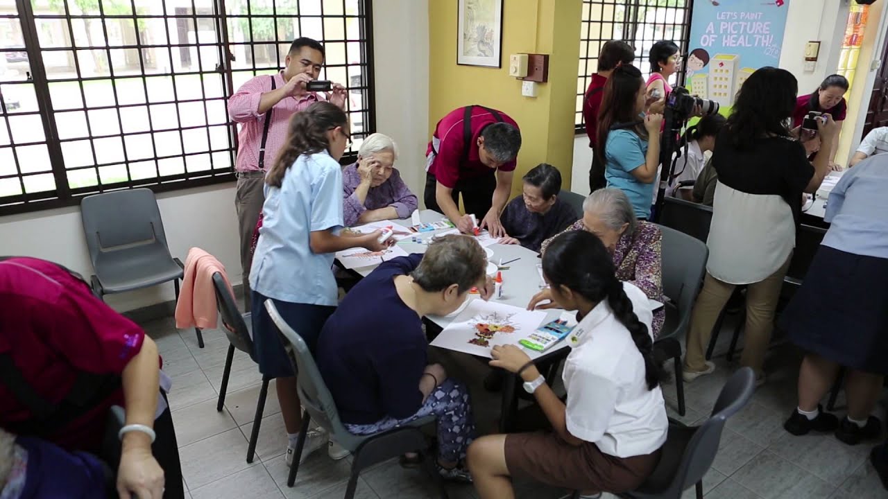 Making of Pictures of Health - A JurongHealth & SWCDC Community Mural Art Project