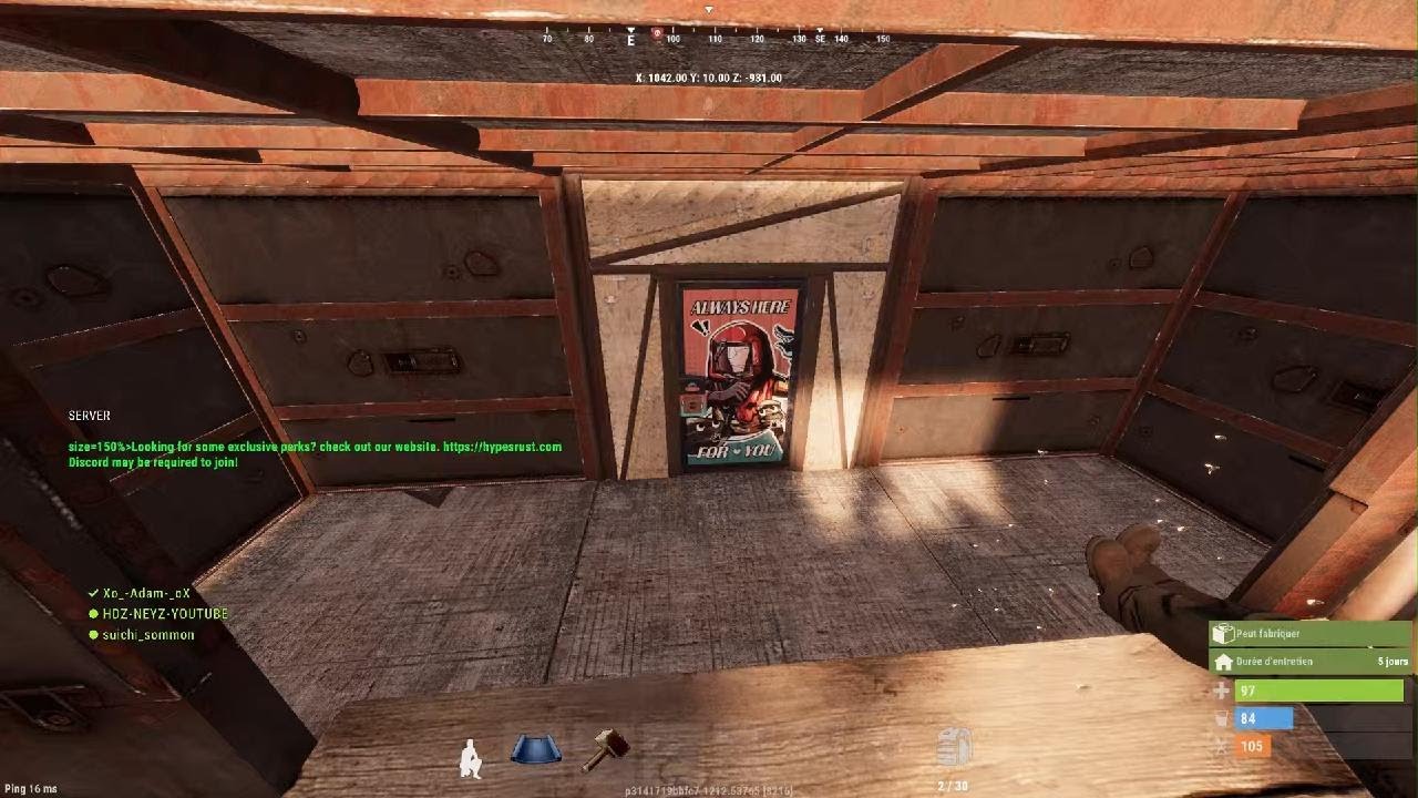 4V12 RAID ON RUST FR