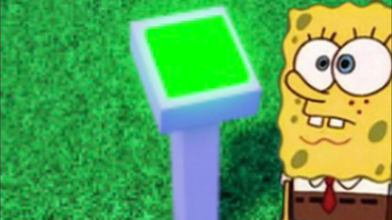 SpongeBob Plays: Don’t press the button (Roblox)