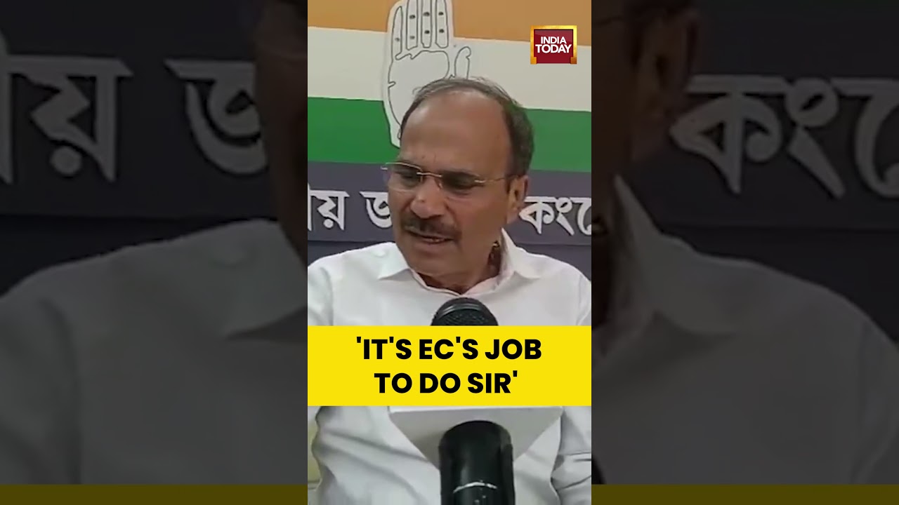 Congress Leader Adhir Ranjan Chowdhury Slams Election Commission | Murshidabad | West Bengal #sir