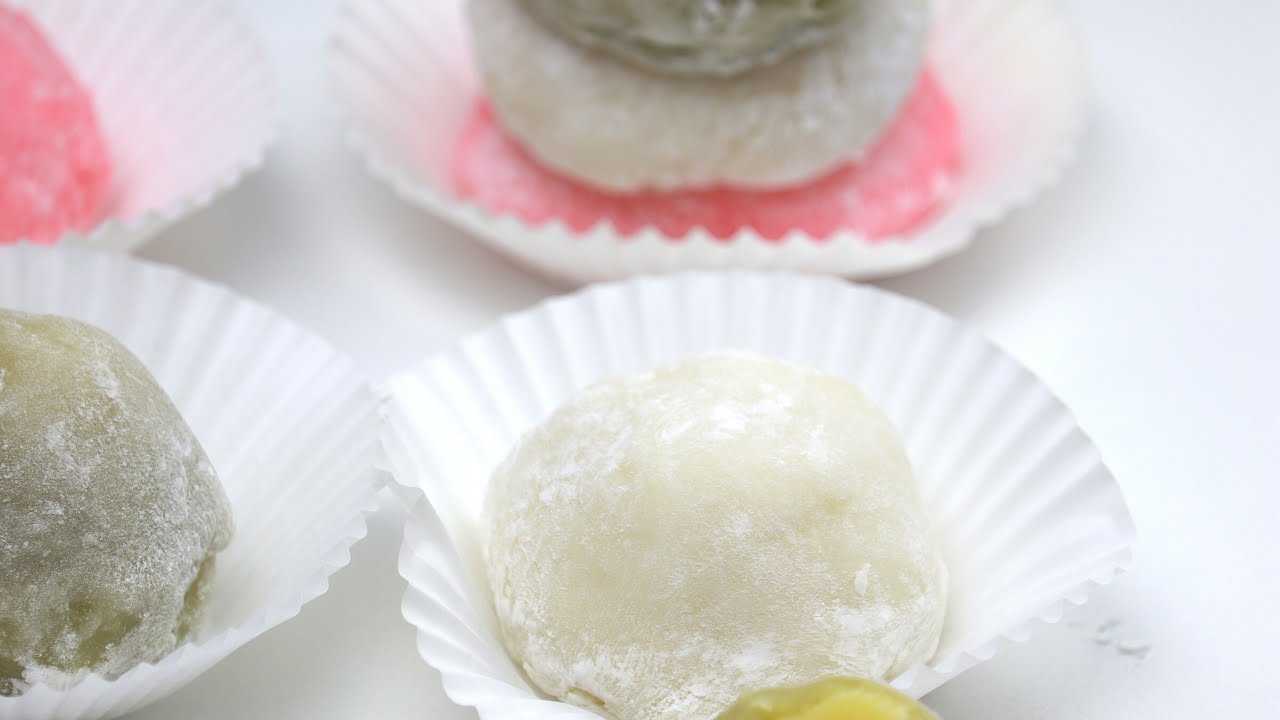 នំក្រឡេាជី | Mochi Cake | Pandan Mochi | Khmer dessert បង្អែមខ្មែរ | Flavourfully Good រសជាតិឆ្ងាញ់