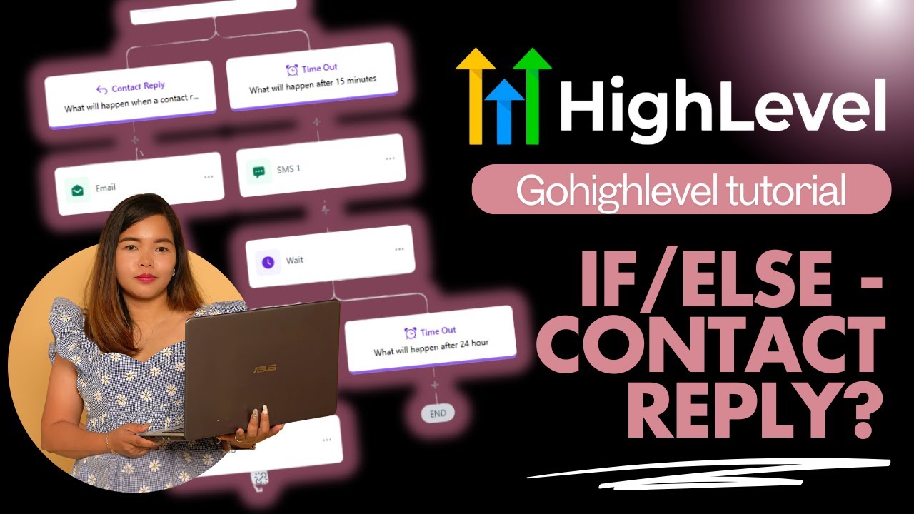 Gohighlevel Automation 2025: If/Else Function, What if contact reply? #gohighlevelautomation