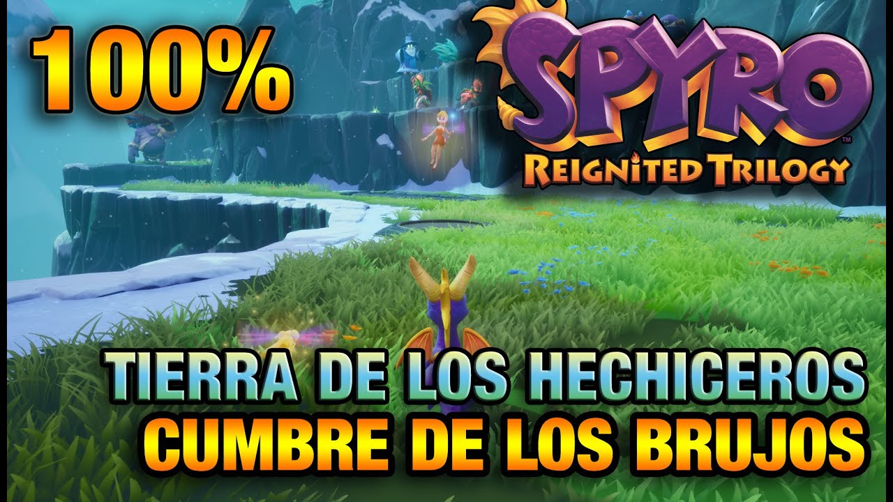 SPYRO 1 | 100% y TROFEOS de CUMBRE DE LOS BRUJOS | TIERRA DE HECHICEROS | SPYRO REIGNITED TRILOGY