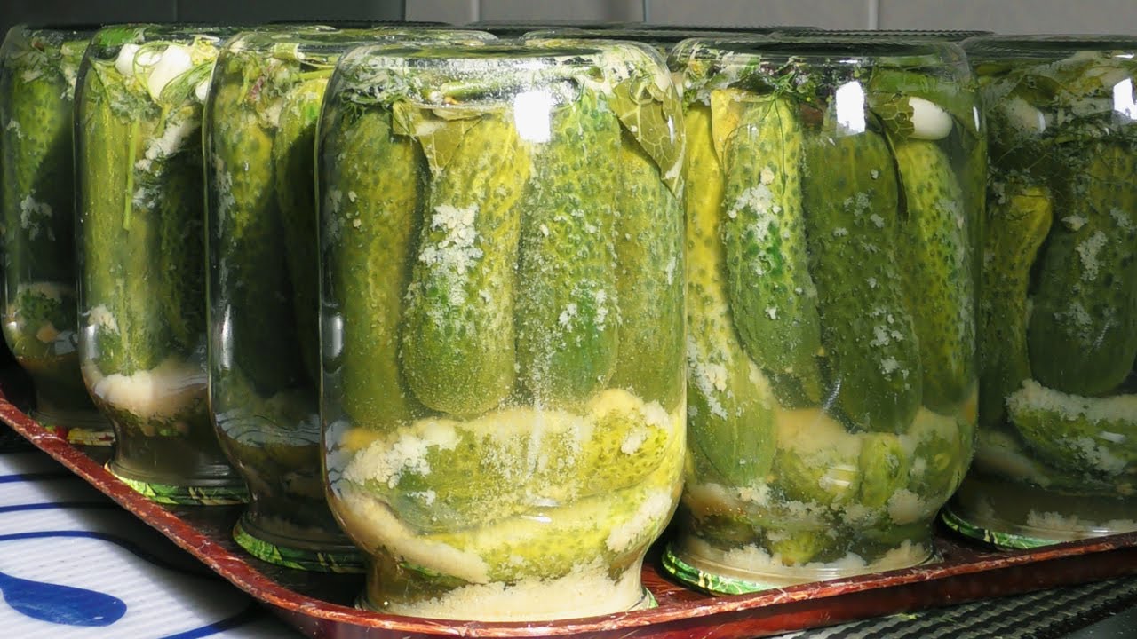 ДЕЛАЮ МНОГО КАЖДЫЙ ГОД! МАРИНОВАННЫЕ ОГУРЦЫ С ГОРЧИЦЕЙ БЕЗ СТЕРИЛИЗАЦИИ, НА ЗИМУ.