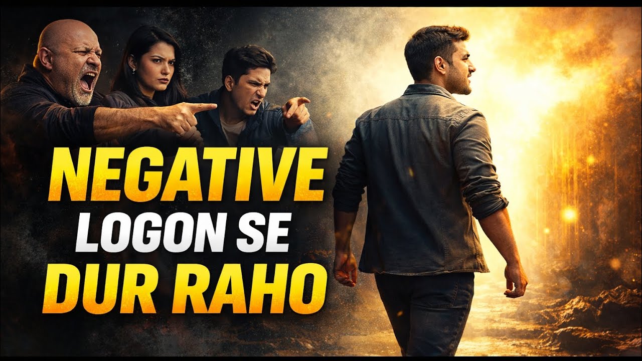 ऐसे लोगों से तुरंत दूरी बना लो | Powerful Motivational Video