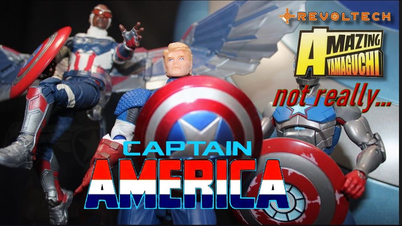Bootleg Alley Episode 08:  The Revoltech Amazing Yamaguchi Captain America Action Figure.