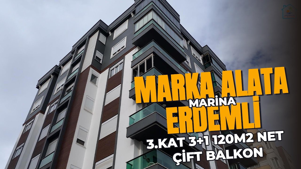 3.KATTAN MÜTHİŞ DENİZ MANZARASI OLAN ERDEMLİNİN MERKEZİNDE 3+1 DAİRE!!! #mersin #erdemli #emlak