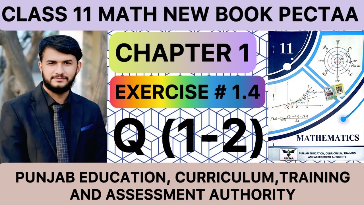 New Math 11 2025 | Exercise 1.4 | Question 1,2 complete  | Cube and fourth roots of unity | PECTAA