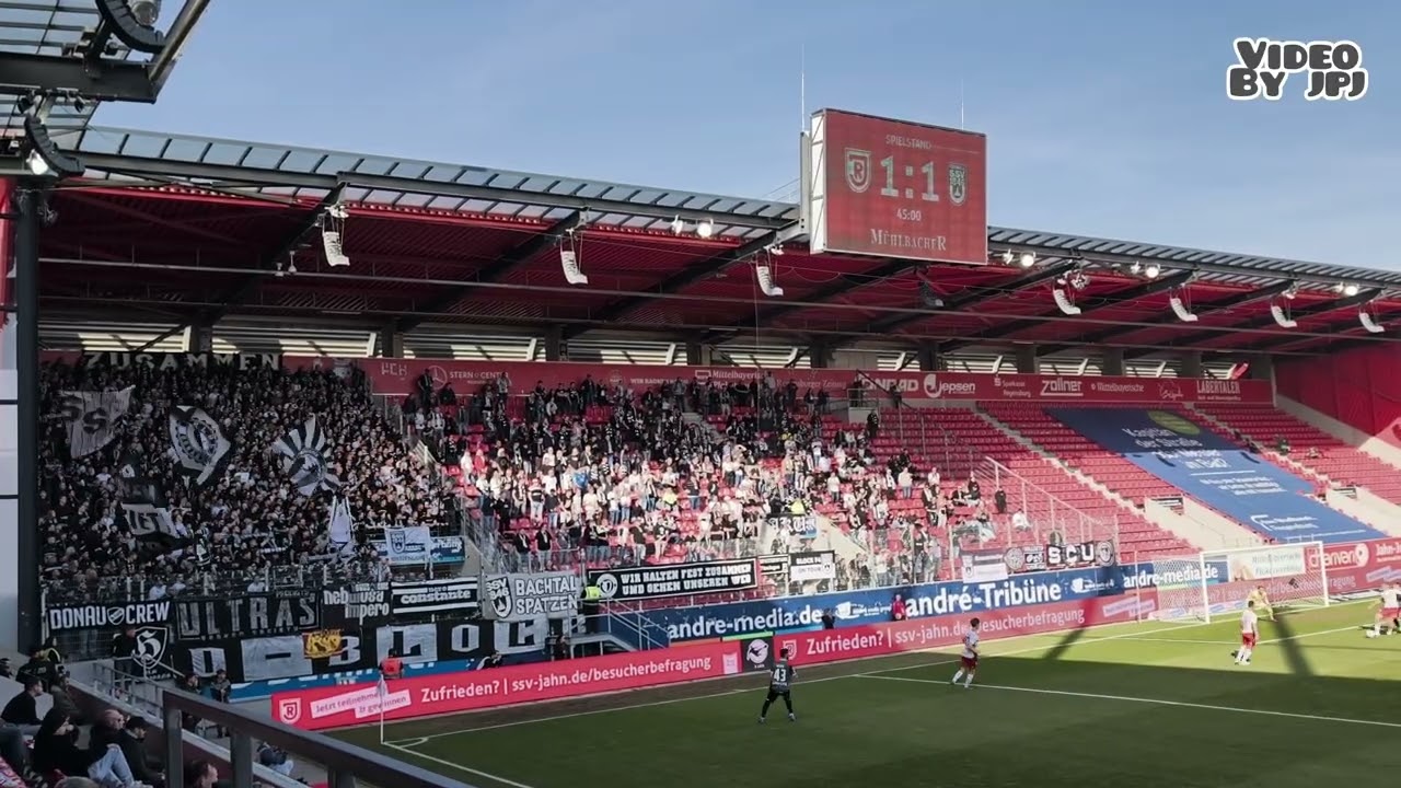 Jahn Regensburg - SSV Ulm (1:1) / 28.02.26 / Support