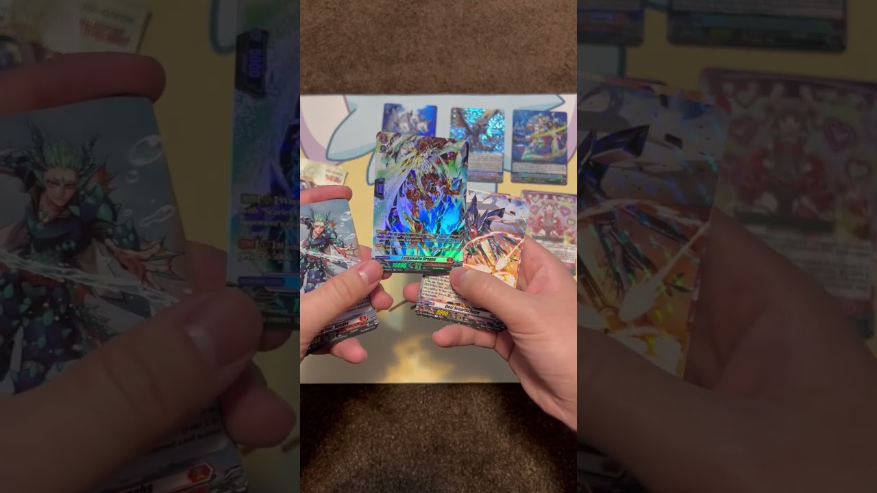 DZ-BT08 Sneak Peek Pack Opening #cardfightvanguard #shorts #unboxing