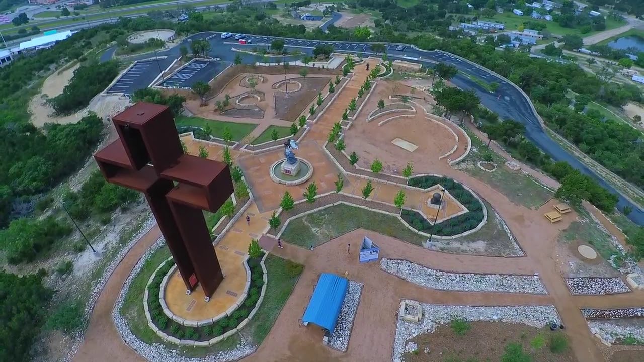 Empty Cross Kerrville Texas by John Guana