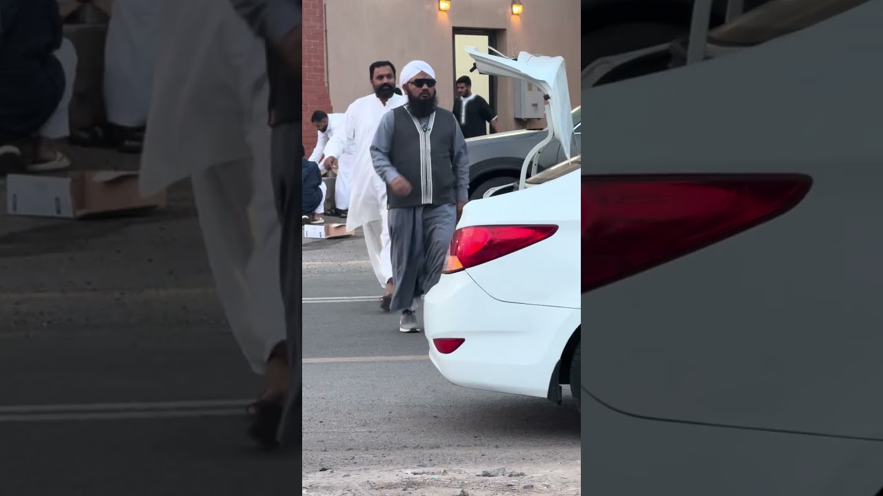 Langar distributed in Madinah Pak | The garden of Bir Faqir Salman Farsi
