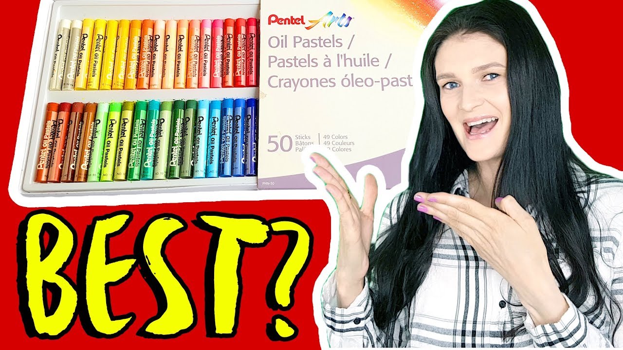 Best Oil Pastels for Beginners ► Pentel Arts Oil Pastel Review