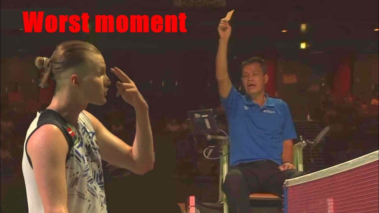 【バドミントン】マナーが悪すぎる?! アントンセンが行った最低な遅延行為