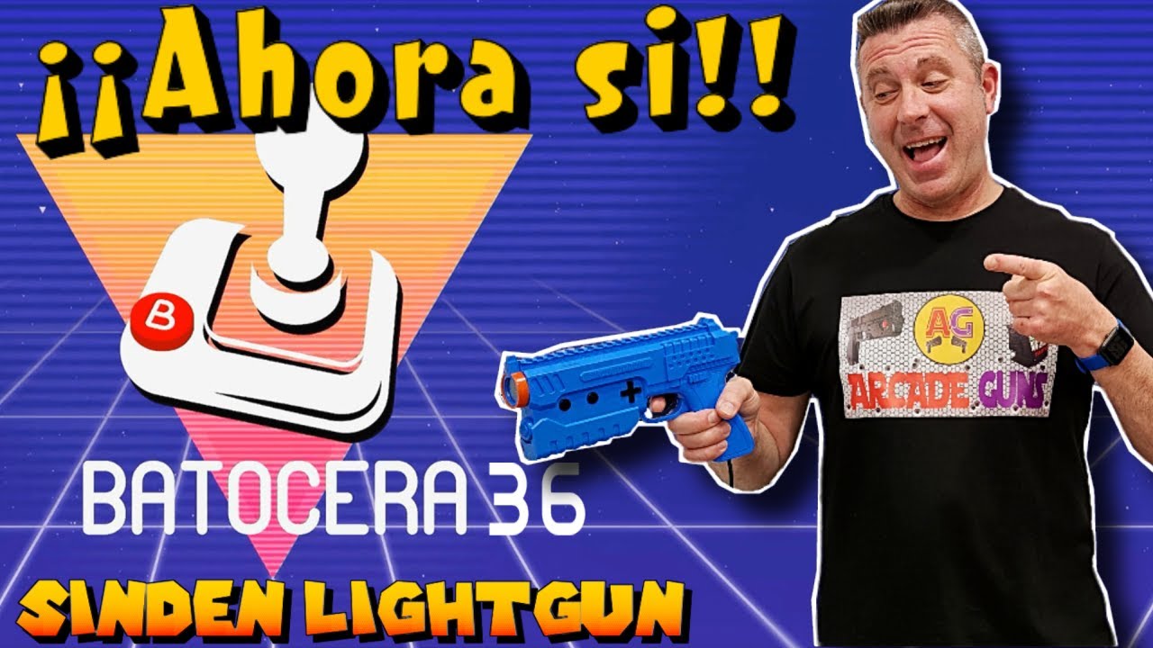 Batocera 36 ¡¡Ahora si!! Probando Sinden lightgun
