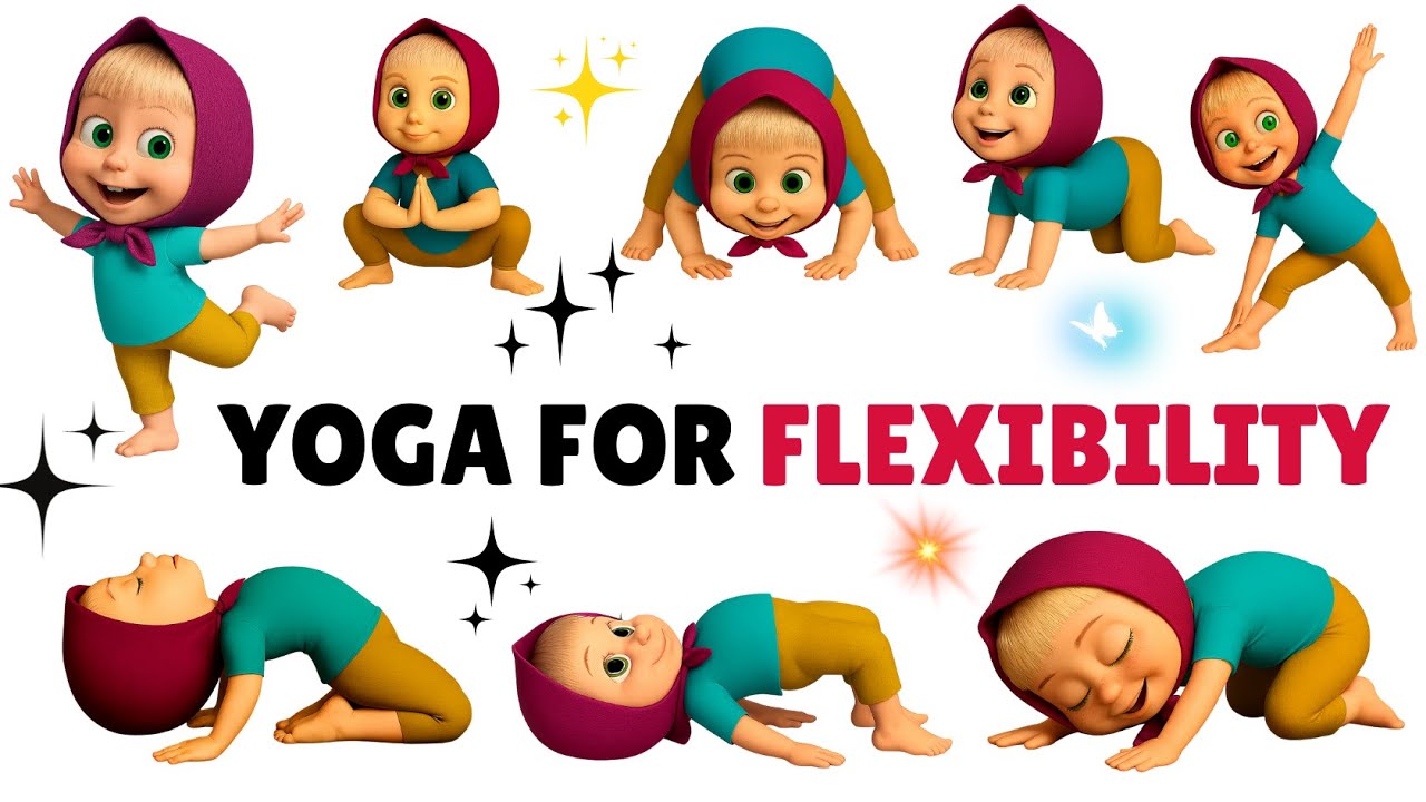 [Yoga For Kids] Yoga Poses to Reduce Anxiety & Stress | Yoga For Children