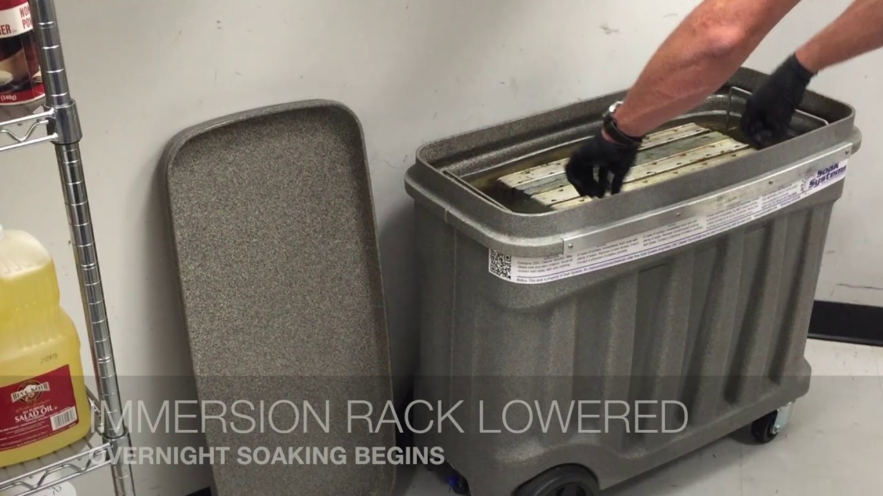 Soak Systems Restaurant Overnight Soak Tank Demonstration