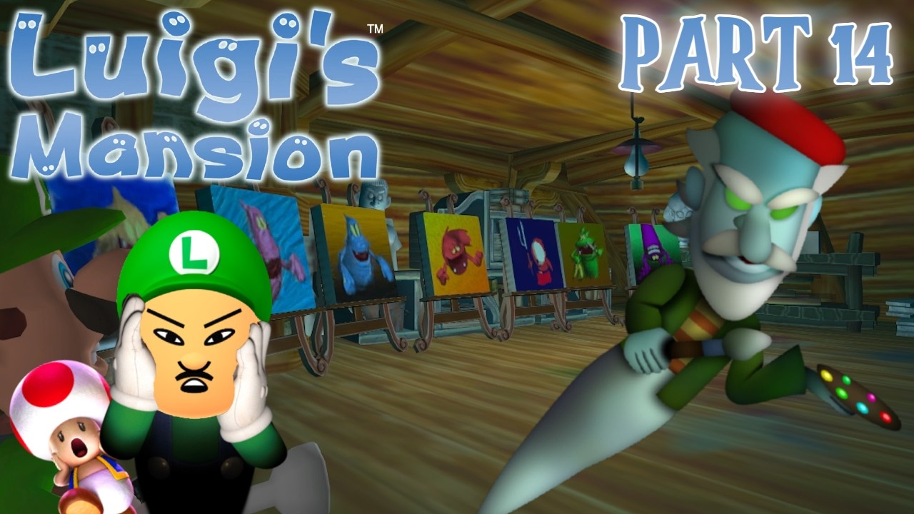 Horrible Streamers - Luigi's Mansion: Part 14 - Let's Play