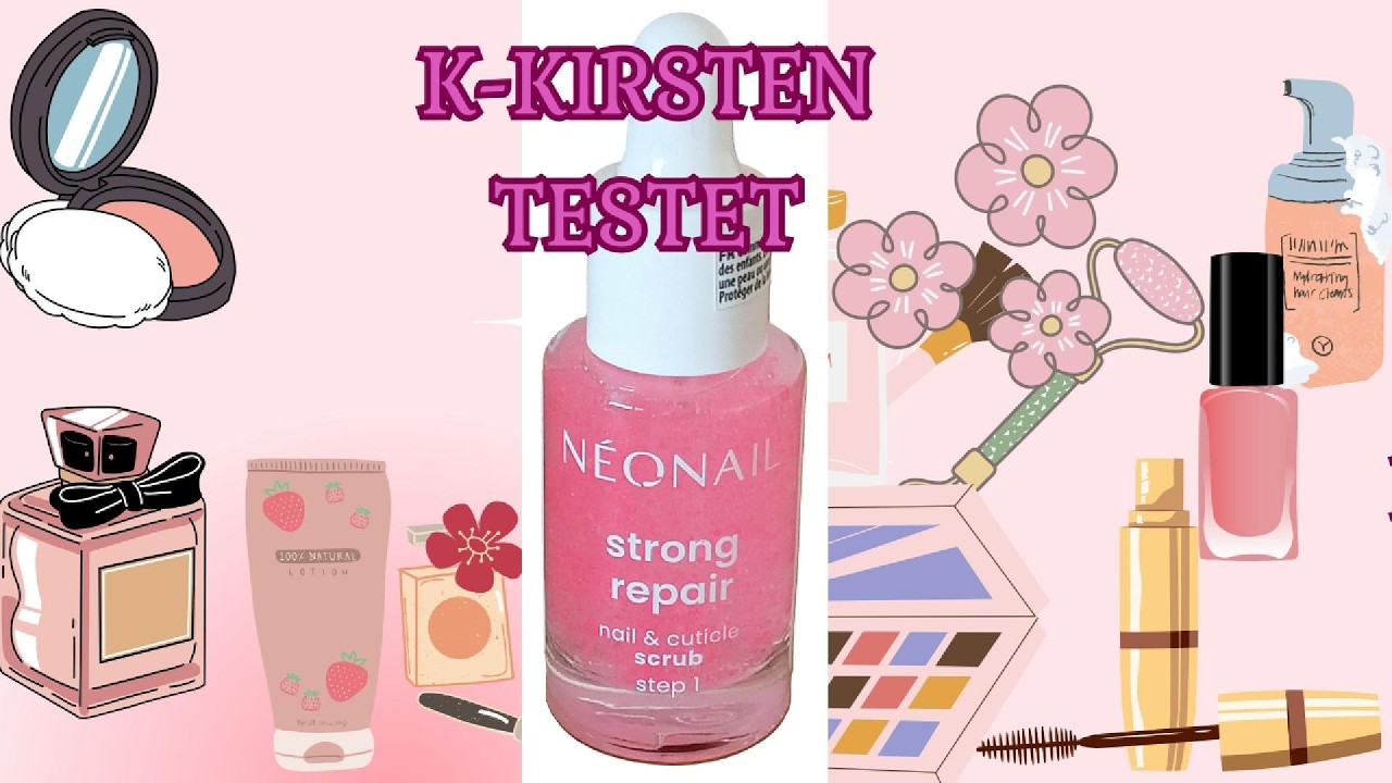 NÉONAIL Strong Repair Nail and Cuticle Scrub #nails #neonail #nails #nagelpflege #nagellack #beauty
