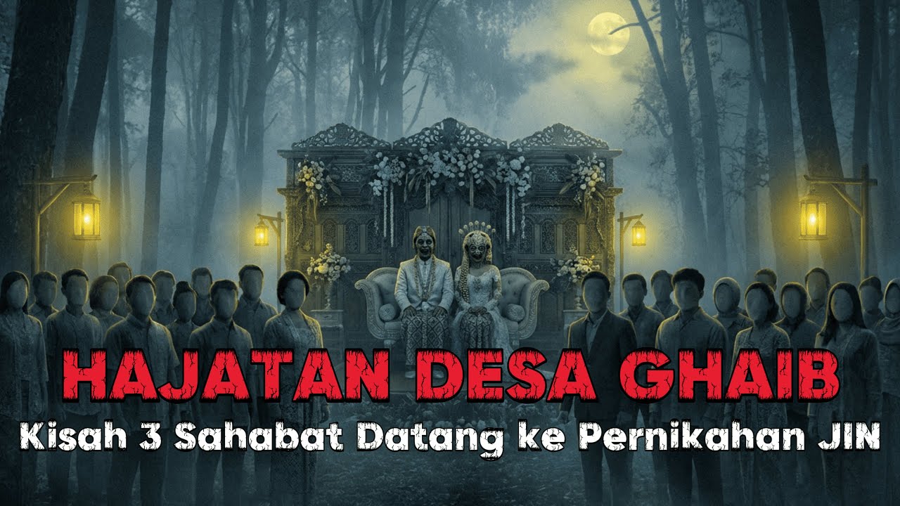 MERINDING!! KISAH HOROR 3 SAHABAT MENGHADIRI PESTA PERNIKAHAN JIN DI GUNUNG SALAK