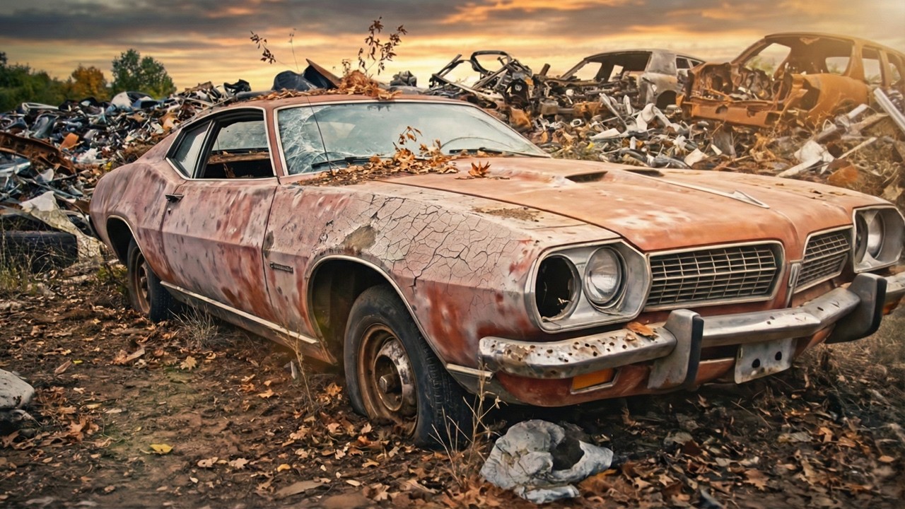 FULL RESTORATION: Abandoned 1970 Studebaker Avanti II | 4K ASMR