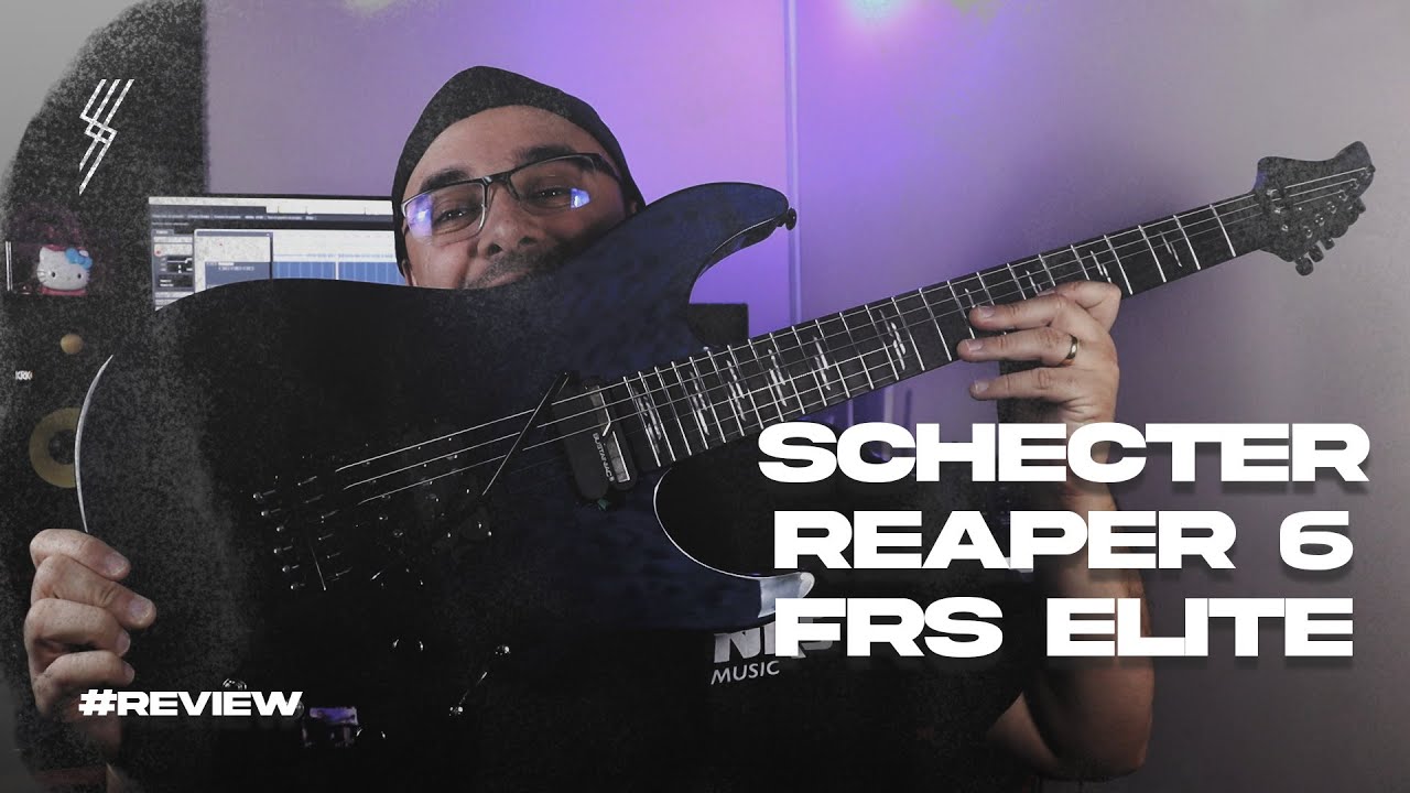 Review Guitarra Schecter Reaper 6 FRS Elite Deep Ocean Blue