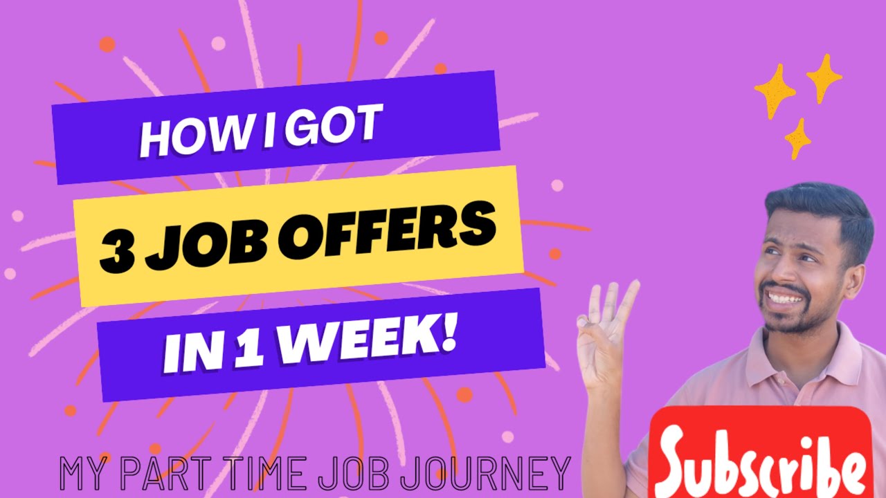 Part Time Jobs in Guelph |Tricks & Tips| My Journey | #parttimejobsguelph #guelphjobs