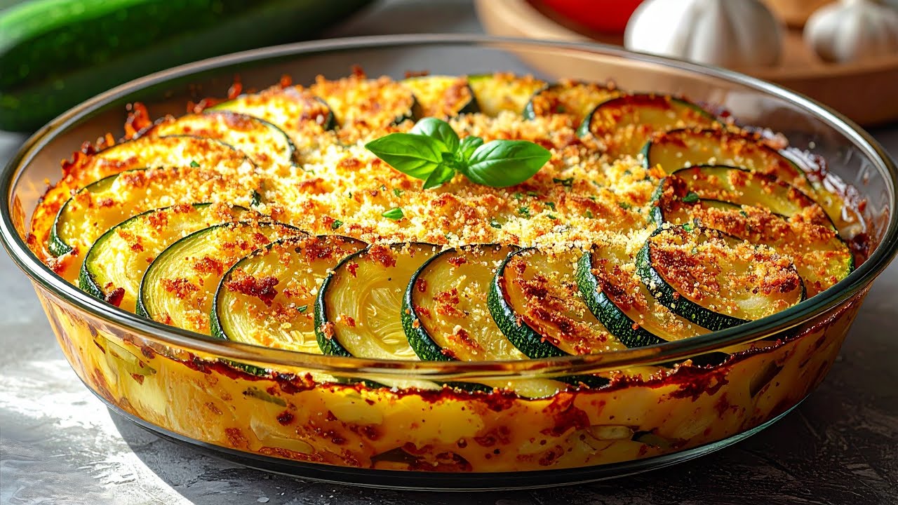 Köstliches Ein Gang Dinner, das keiner kennt! Einfaches Michelin-Zucchini-Rezept zu Hause machen!