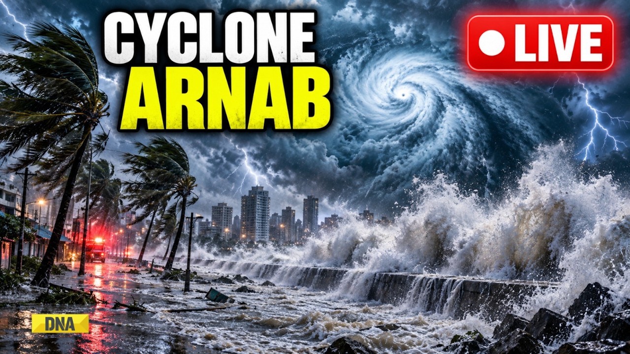 CYCLONE LIVE: Cyclone 'Arnab' Coming | Which States Will Be Most Affected | IMD's Big Warning
