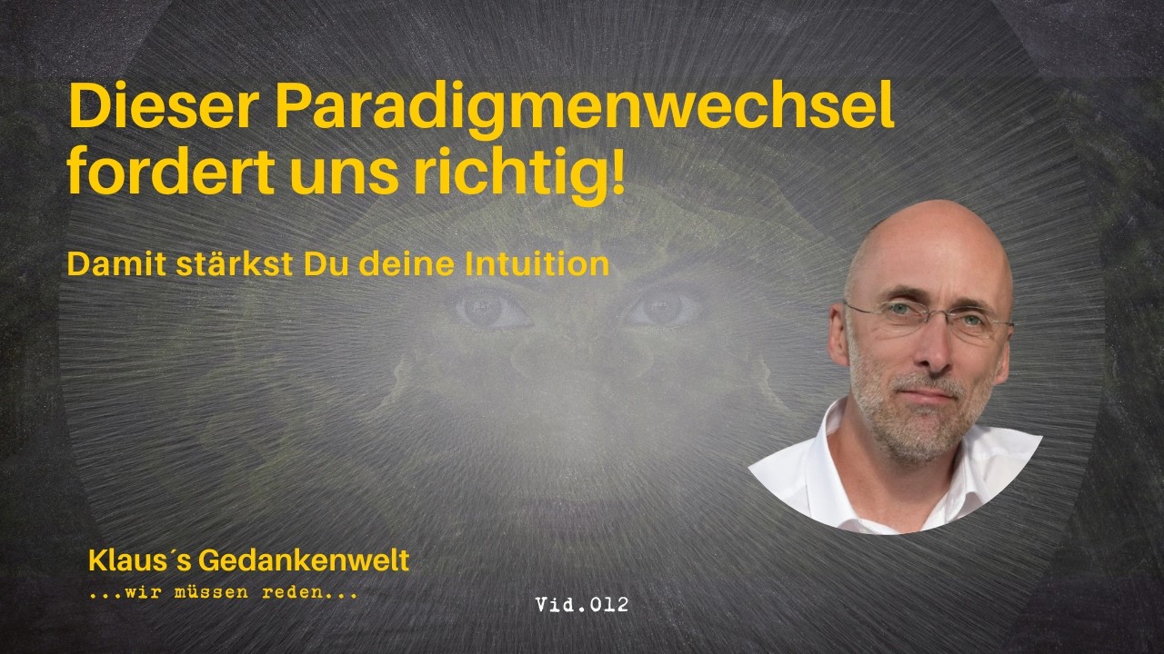 Dieser Paradigmenwechsel fordert uns ALLE! Raus aus den alten Mänteln für neue Lösungen.
